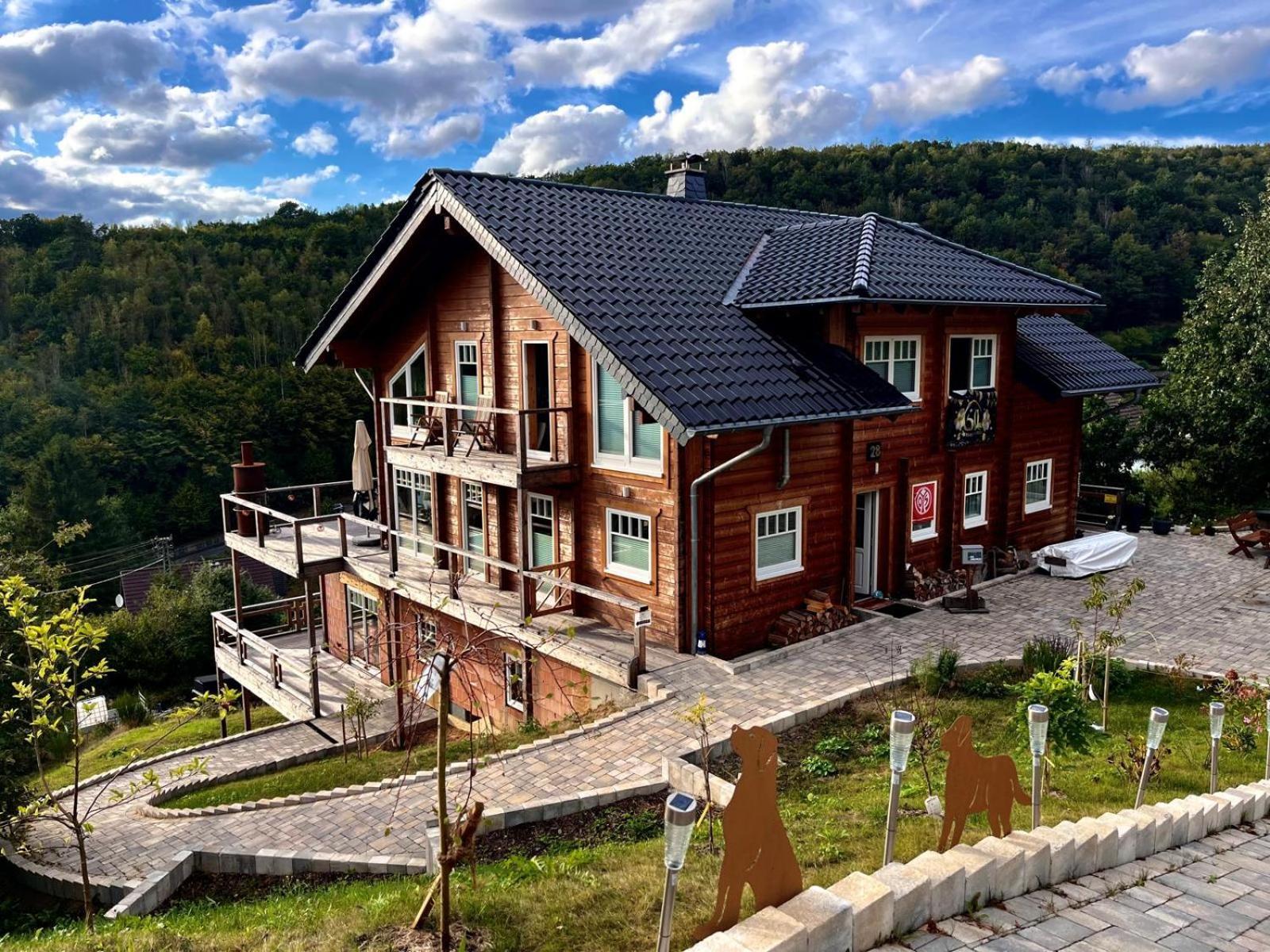 Ferienwohnung Gruenebach Grunebach Bagian luar foto